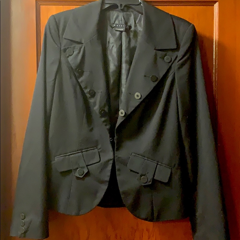 Black Suit Blazer